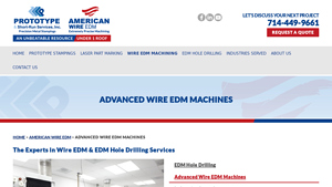 American Wire EDM Services Inc. - Mitsubishi MV-1200 R