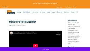 PSI Brand - Miniature Roto Moulder