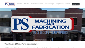 P&S Machining - Metal Components Manufacturing