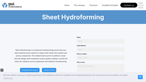 PVI Hydroforming - Advanced Sheet Hydroforming Solutions