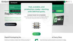 Quickparts - Rapid Prototyping Services