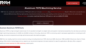 Ram Tool Inc - Aluminum 7075