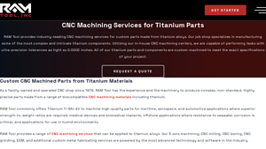 RAM Tool - CNC Machining for Custom Titanium Parts