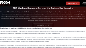 RAM Tool - CNC Machining Services