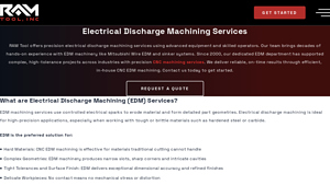 RAM Tool, Inc. - EDM Machining Services