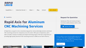 Rapid Axis - Aluminum CNC Machining Services