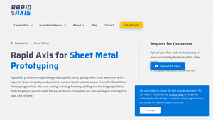 Rapid Axis - Quick Turn Sheet Metal Prototyping