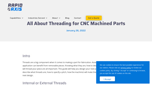 Rapid Axis - CNC Thread Solutions