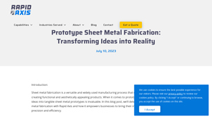 Rapid Axis - Prototype Sheet Metal Fabrication
