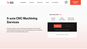 RapidDirect - 5-Axis CNC Machining Services