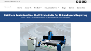 RBM Actech - CNC Stone Router Machine