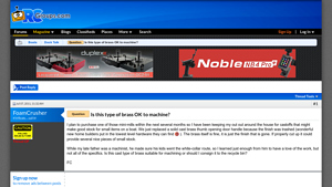 RCGroups - Brass Machining Insights