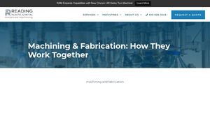 Reading Plastic - Machining and Fabrication Services