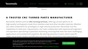 Recomedic - Precision CNC Turning Services