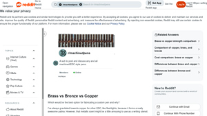 Reddit - Custom Pen Materials