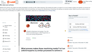 Unimac - Machining Marks Analysis