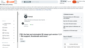 F3D - Fast Minimalist 3D Viewer