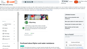 Reddit - Nylon Performance