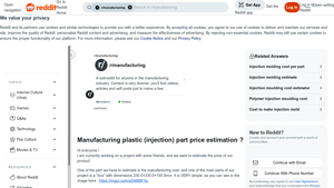 Reddit - Product Specifications