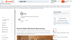 Reddit - American Native CNC Router Wood Carving