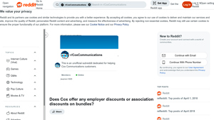 Cox Communications - Discounts Overview