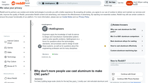 Cast Aluminum - CNC Parts Advantages