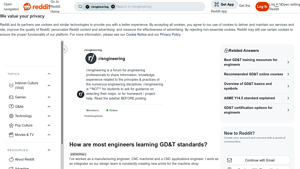Reddit - GD&T Learning Gaps