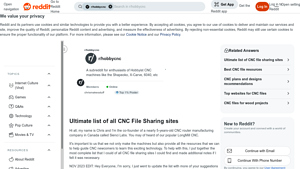 CNC File Sharing - Ultimate Resource List