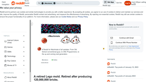 Reddit - Retired Lego Mold