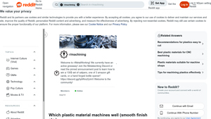 Reddit - Key Materials