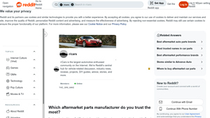Aftermarket Parts - Key Manufacturers and Products