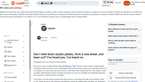 Reddit - Acrylic Plastic Accessories