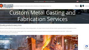 Reliance Foundry - Custom Metal Casting & Fabrication Services