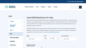 Revelation Machinery - Used EDM Machines