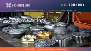 Richmond Iron - Custom Sand Castings