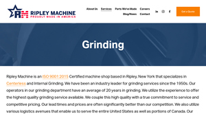 Ripley Machine - Grinding Services