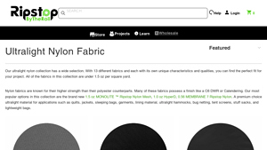 Ripstop by the Roll - Ultralight Nylon Fabric Collection
