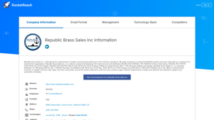 Republic Brass Sales Inc. - Naval Brass Products