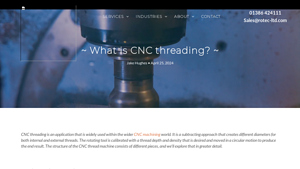 Rotec Ltd - CNC Threading Solutions