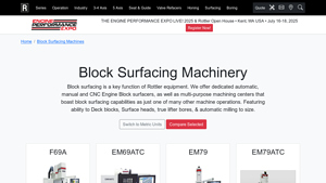 Rottler - Engine Block Surfacing Equipment