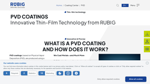 RUBIG - PVD Coatings