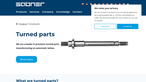 Sabner - Precision Turned Parts