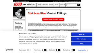 SAE Products - Stainless Steel Grease Fittings