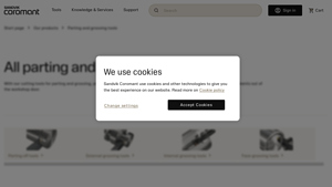 Sandvik Coromant - Parting and Grooving Tools