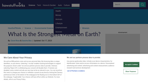 HowStuffWorks - Titanium Strength and Applications
