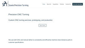 Scovie Precision Turning - Custom CNC Precision Turning Services