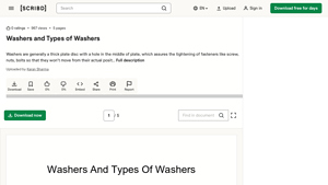 Scribd - Washers