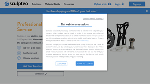 Sculpteo - Online 3D Printing Services