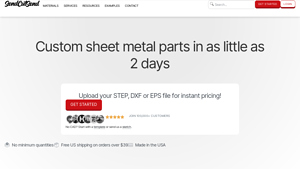 SendCutSend - Custom Sheet Metal Fabrication Services