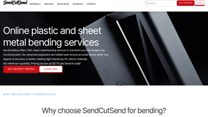 SendCutSend - CNC Sheet Metal Bending Services